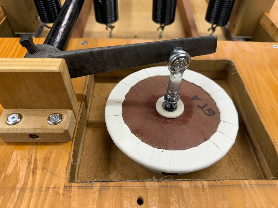 Releathered plate valve and replaced rod ends