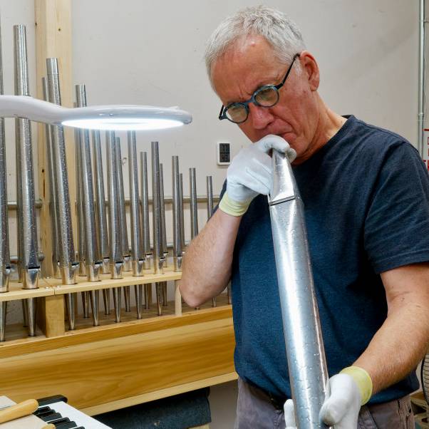 Checking the attack or speech of a pipe