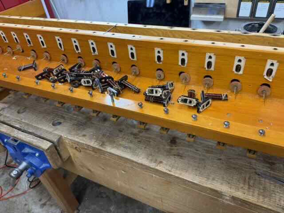 Removal of chest magnets